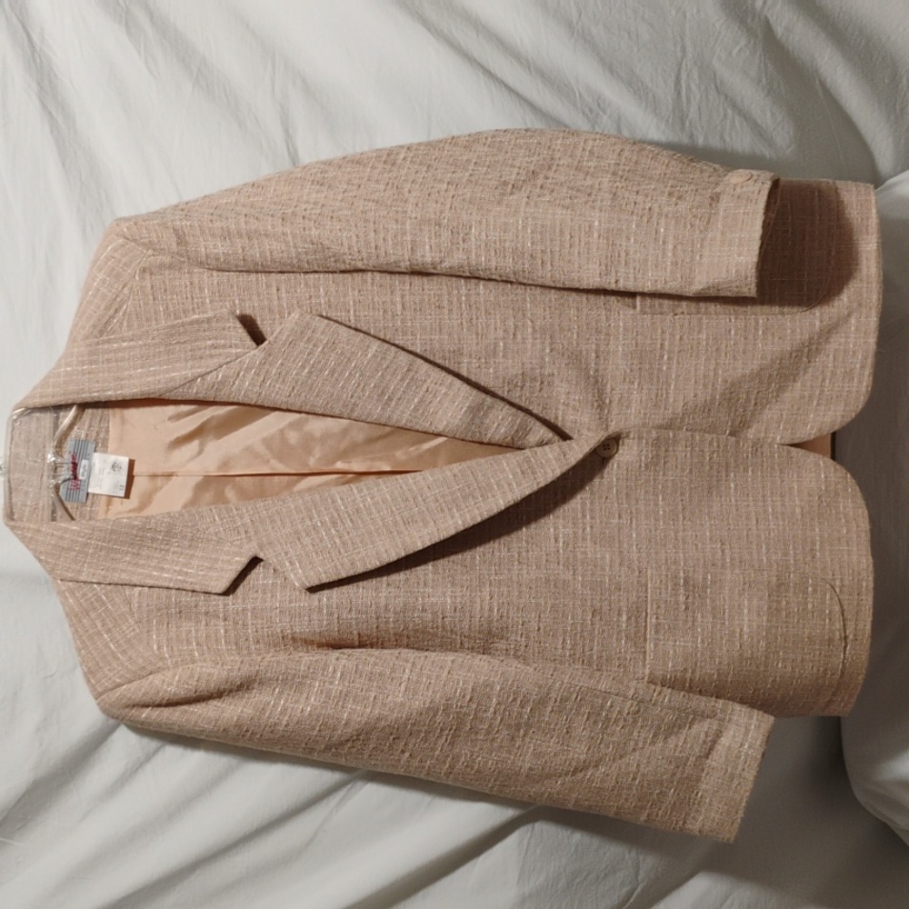 The Wyndham Collection Vintage Blush Pink Blazer Sz.12 (X4 CRATE)